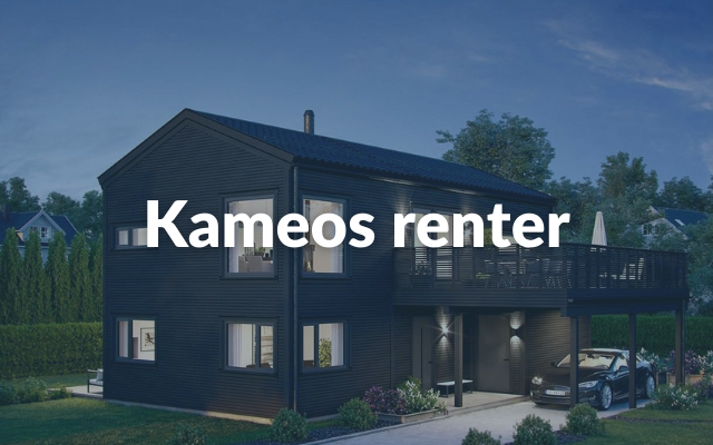Kameos renter på eiendomslån Kameos renter på eiendomslån